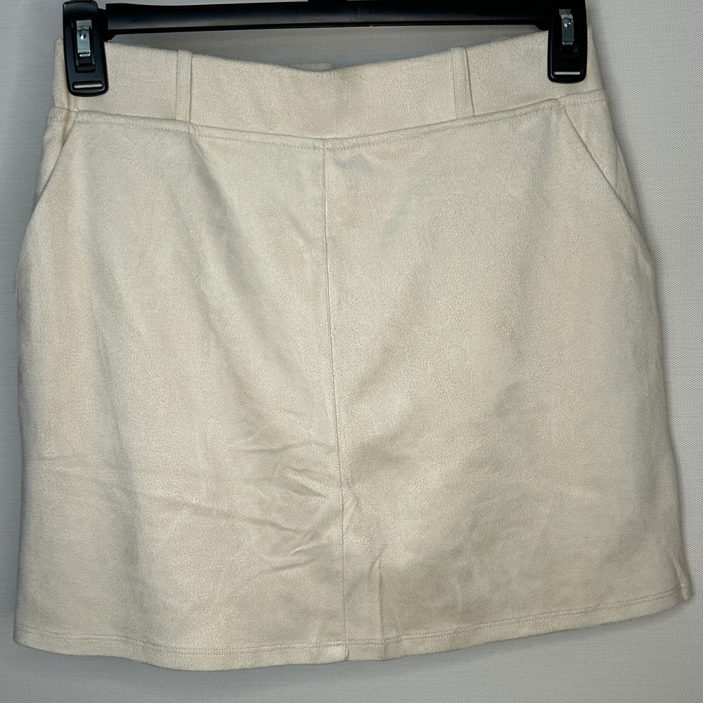 Sport Haley Tan Faux Suede Golf Tennis Mini Skort S NWT Athletic Minimal Neutral